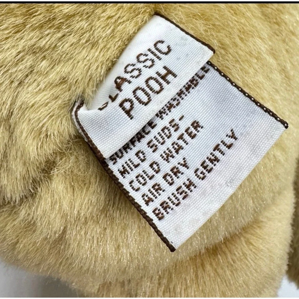 Vintage Gund Disney Classic Pooh Plush Stuffed Animal Tan Honey Teddy Bear Mini